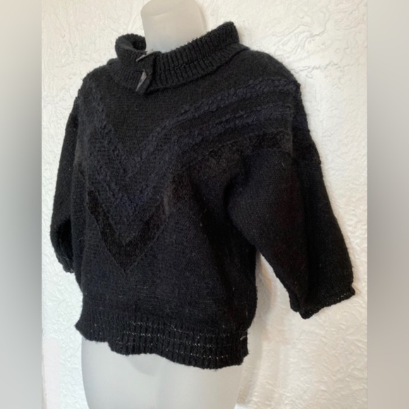 🖤 Vintage 80’s chevron sweater - Picture 4 of 12